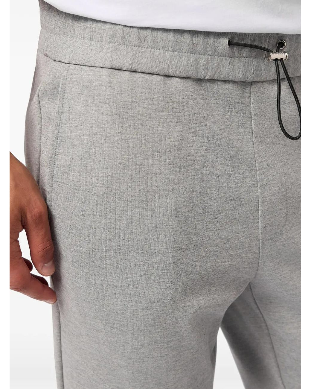 Philipp Plein Gray Fleece Jogging Trousers for men
