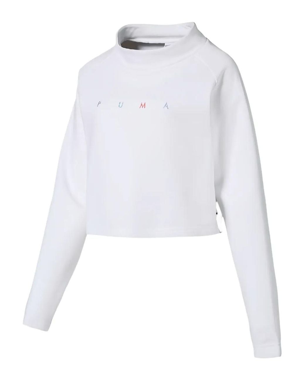 PUMA White Cat-Graphic Sweatshirt