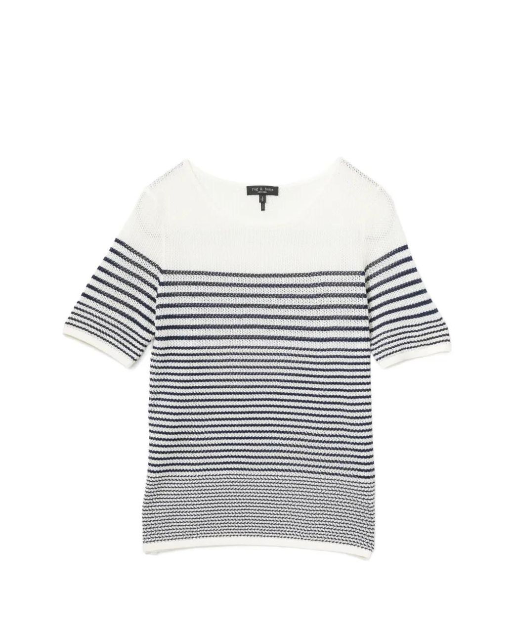Rag & Bone Gray T-Shirt À Fleurs