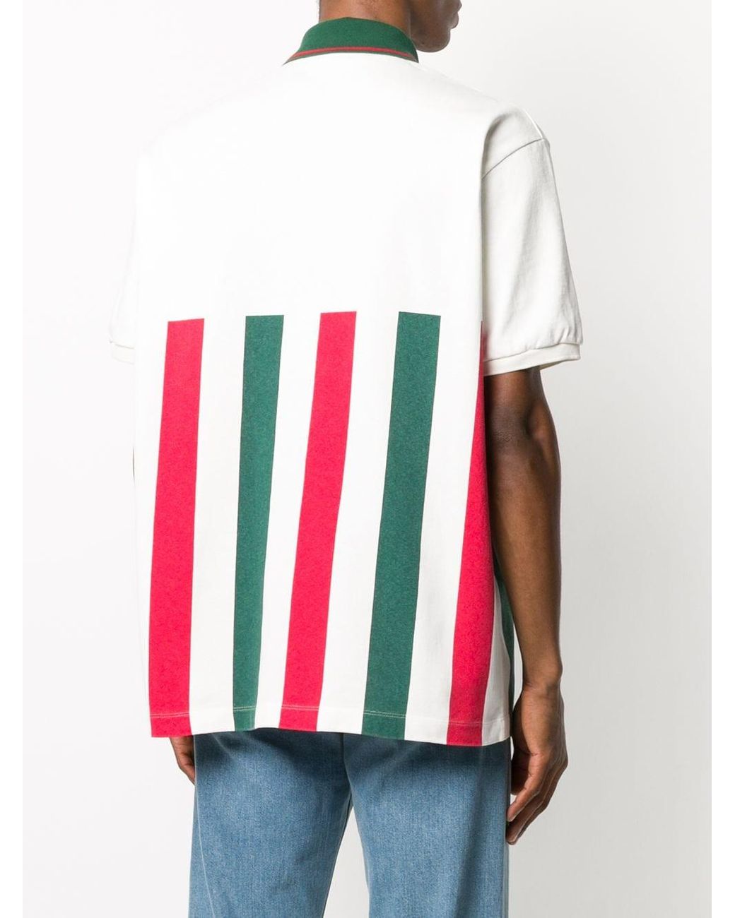gucci polo shirt stripe