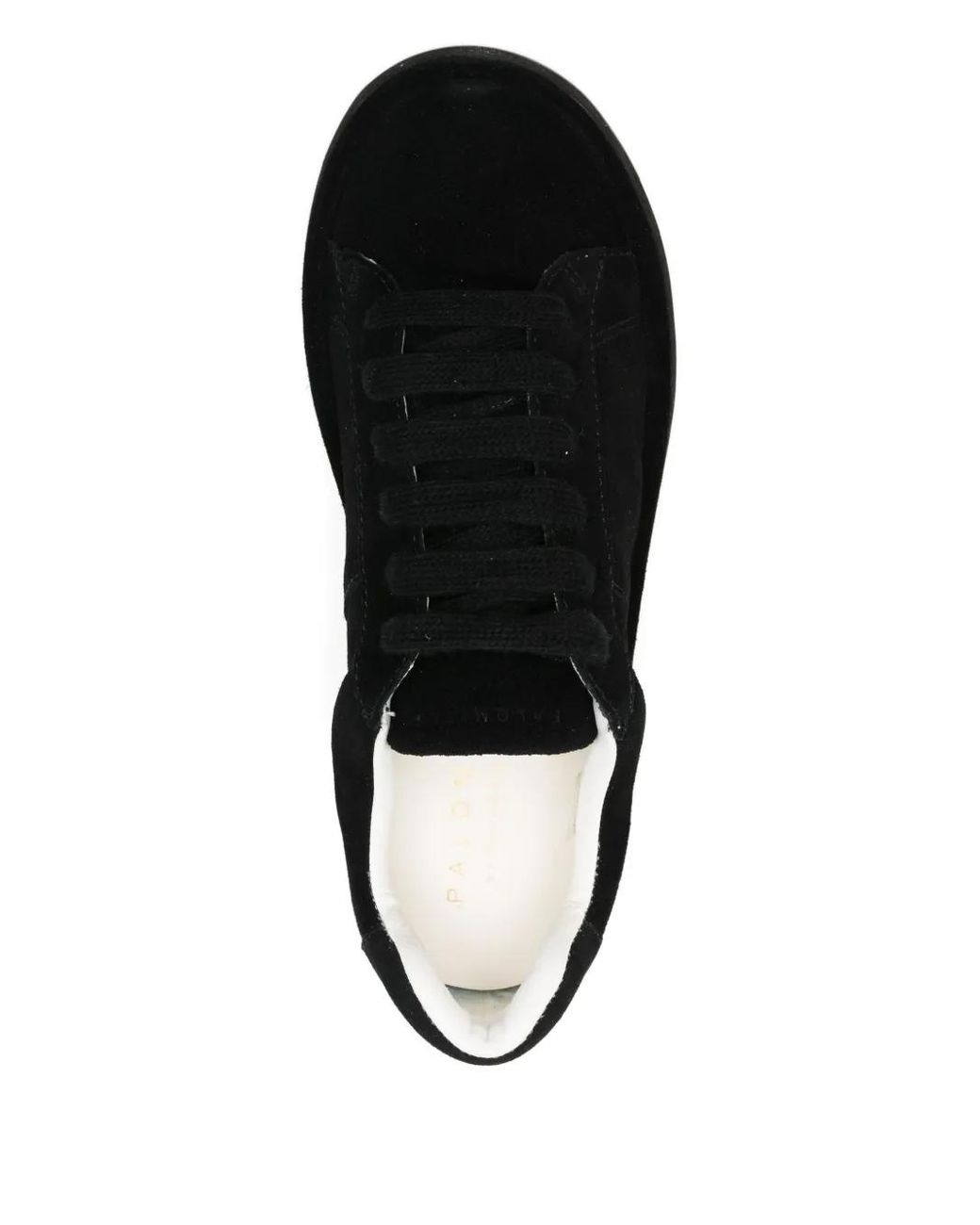 Paloma Barceló Black Chris Lace-Up Sneakers
