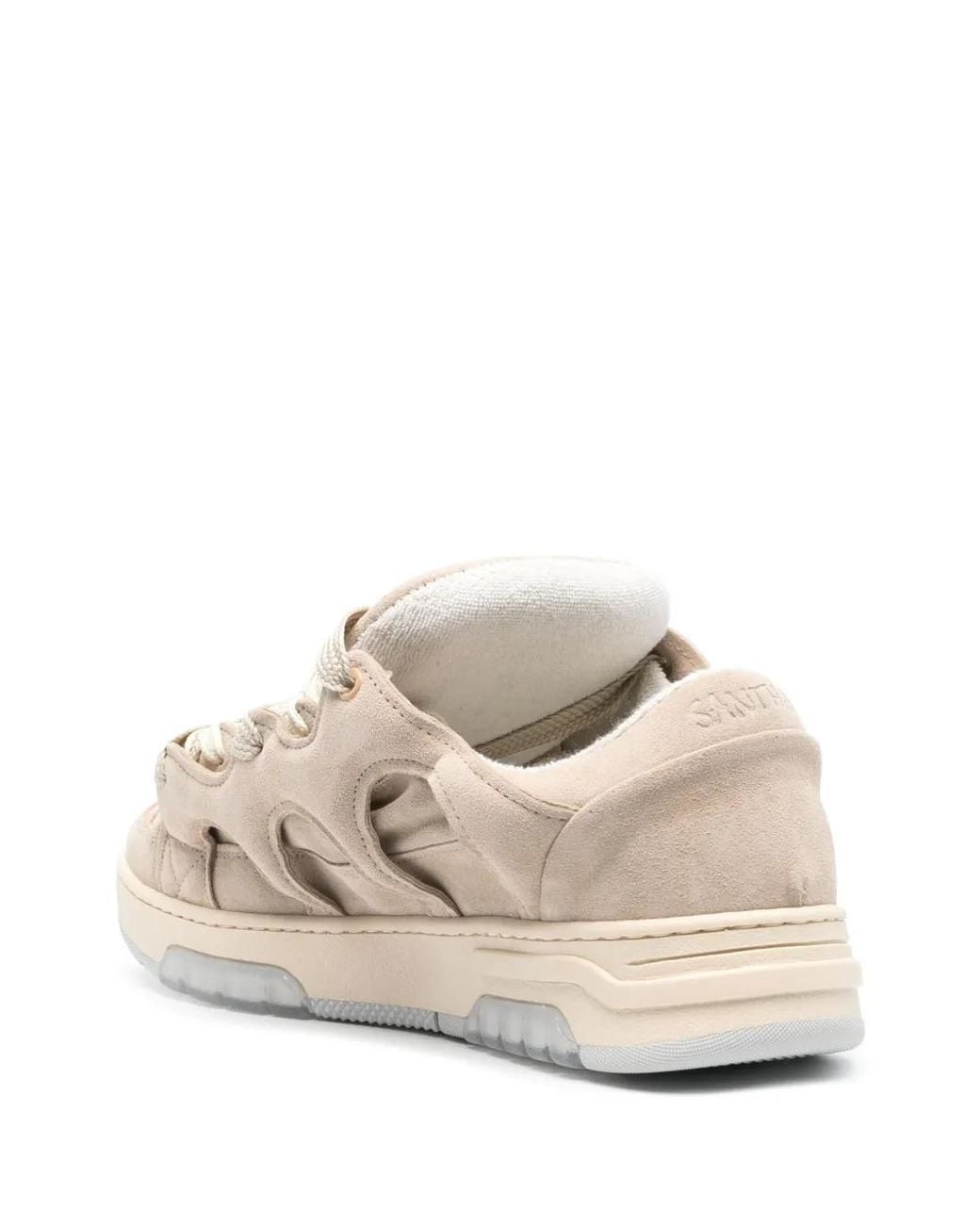 Santha Natural Model 1 Suede Sneakers