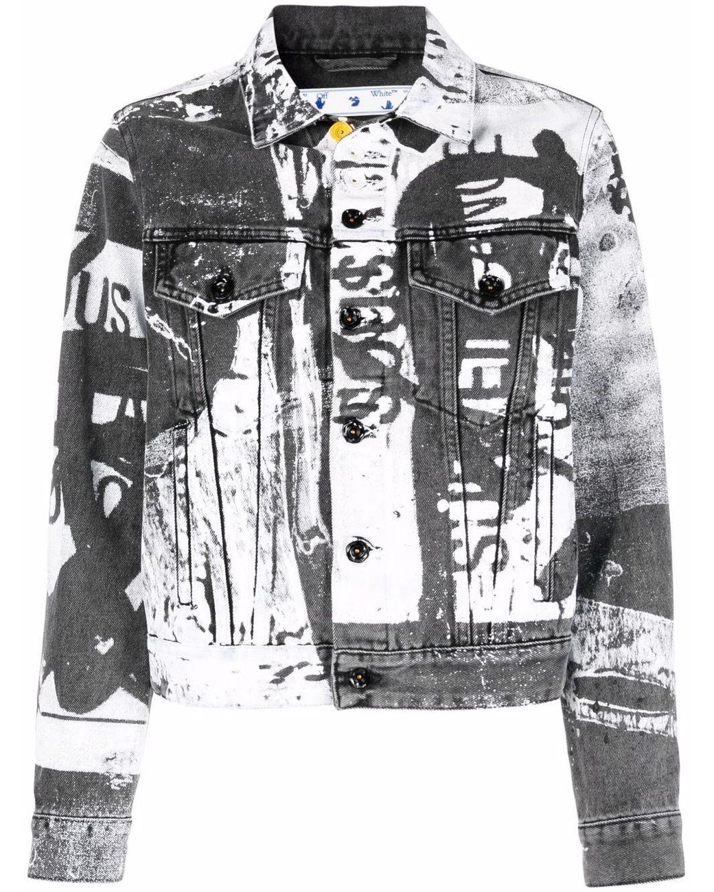Pablo Tomek Printed Denim Jacket 