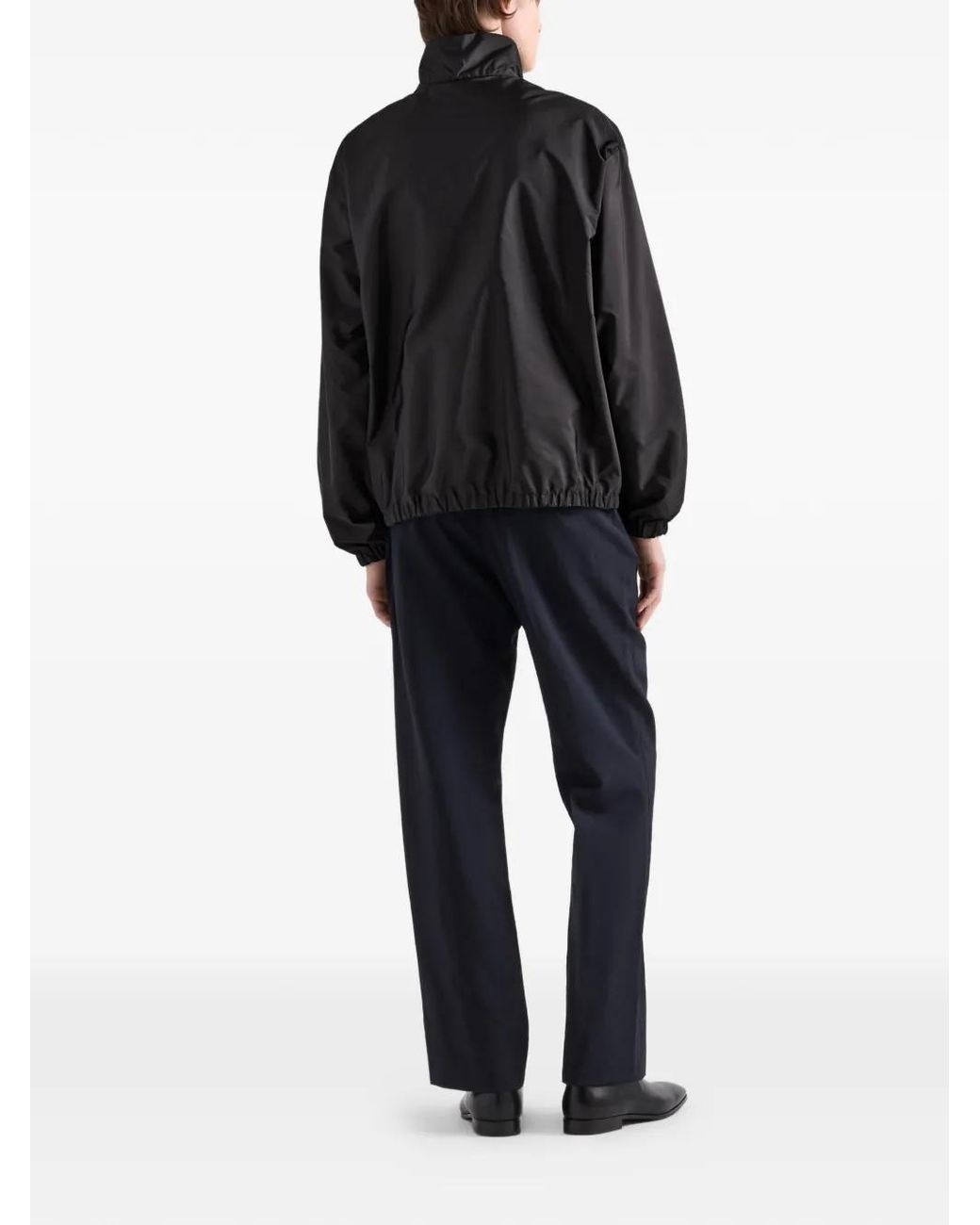 Prada Black Zip-Up Jacket for men