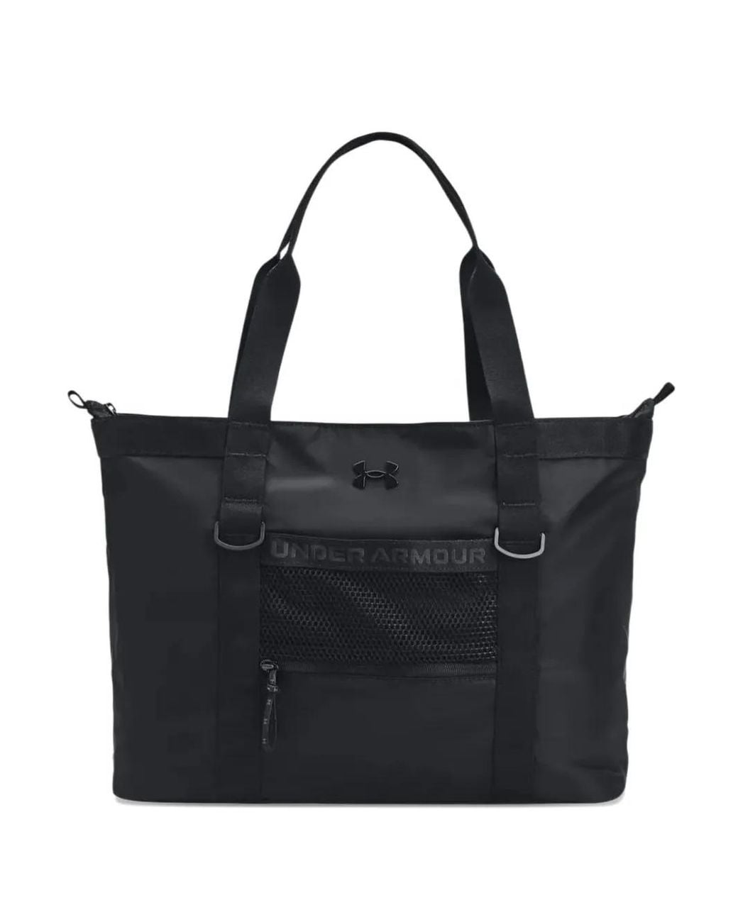 Under Armour Black Studio Logo-Detail Tote Bag