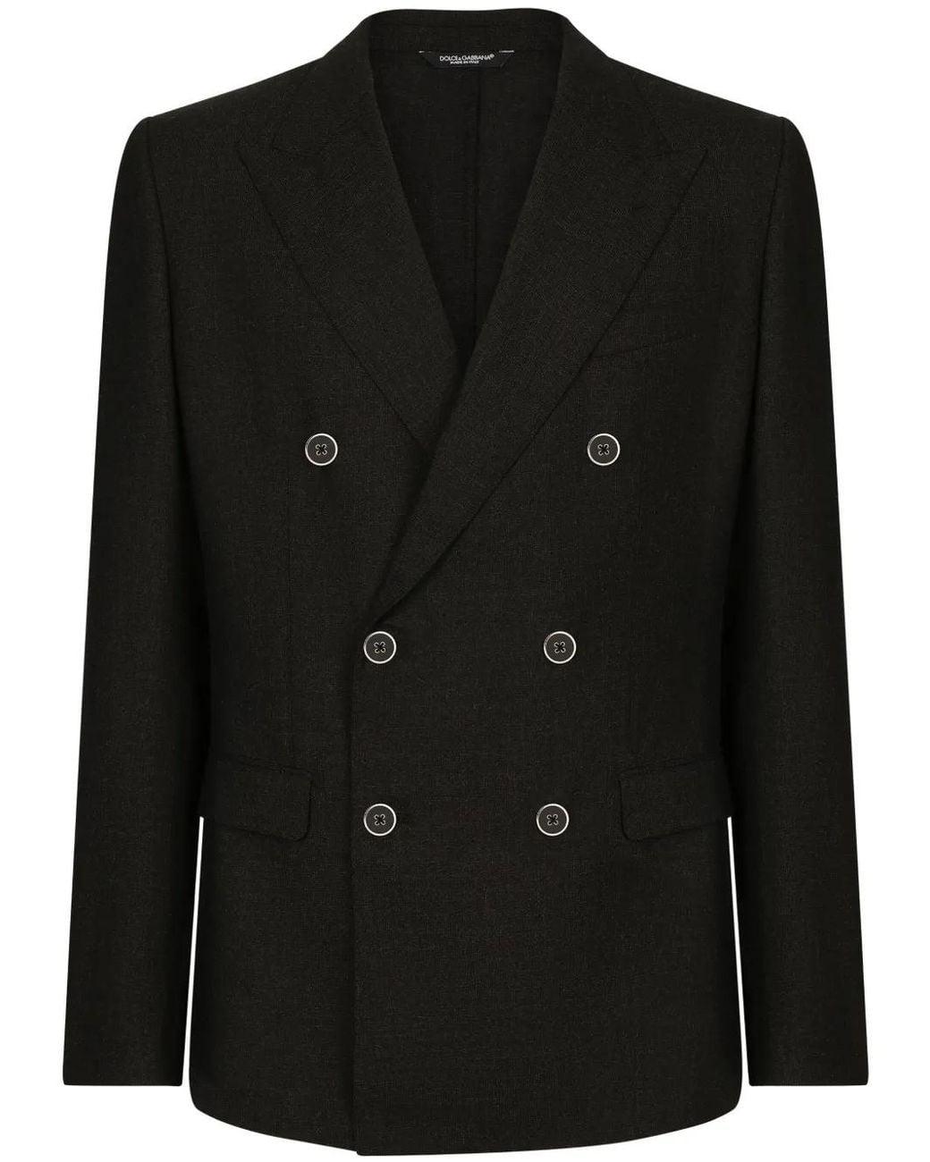 Dolce & Gabbana Black Giacca Formal Jacket for men
