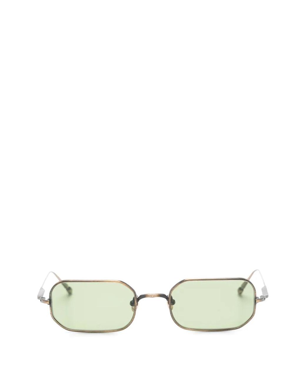 Matsuda Metallic Rectangle-Frame Sunglasses