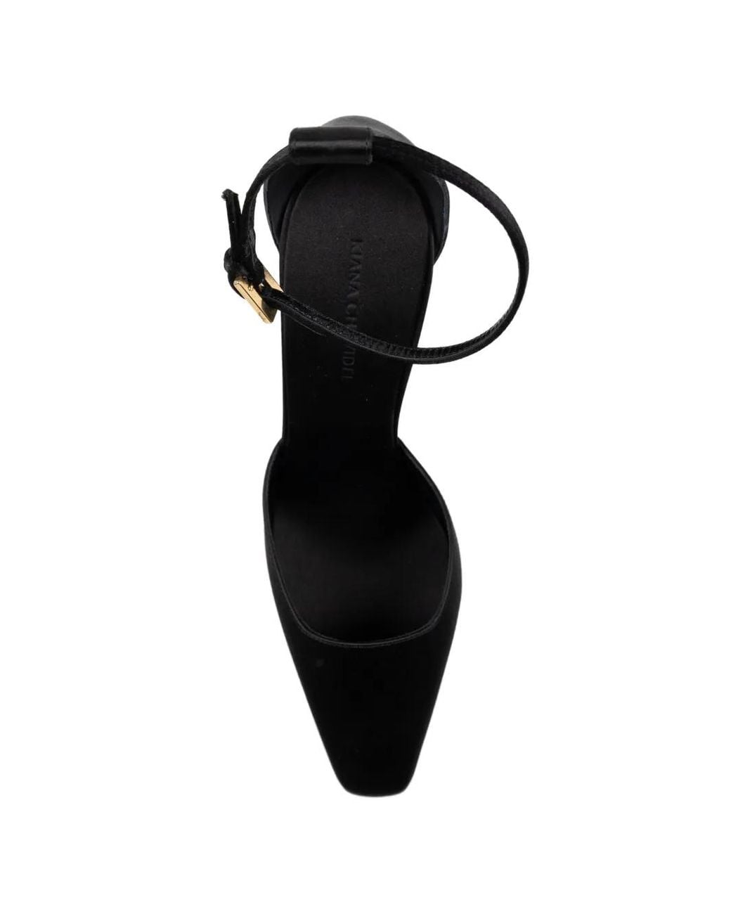 KIANA GHAVIDEL Black Banu Heeled Pumps
