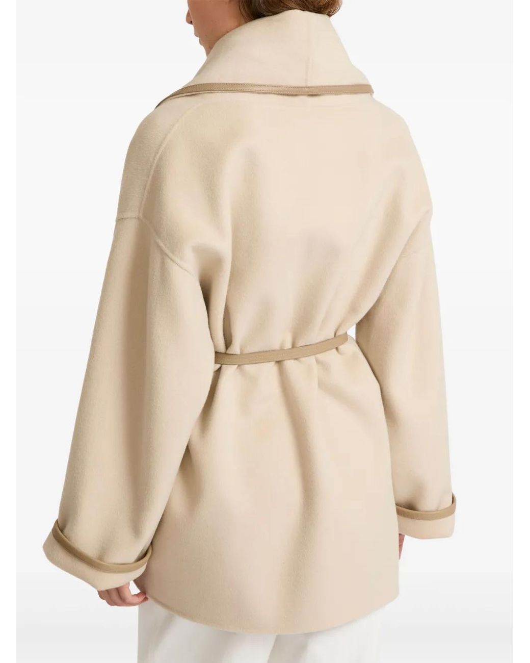 Yves Salomon Natural Double-Sided Jacket