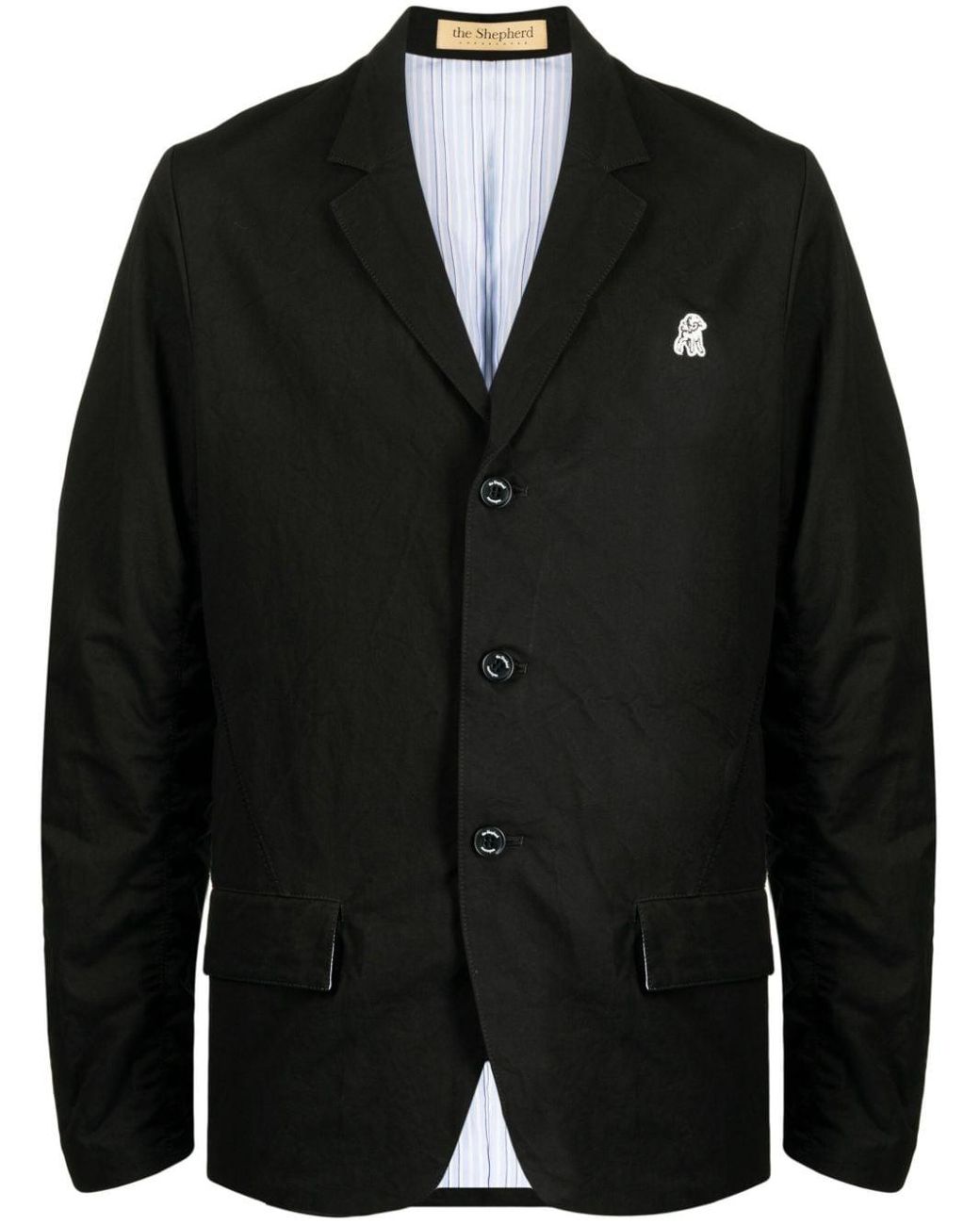 Undercover X The Shepherd Single-breasted Blazer in Black for Men