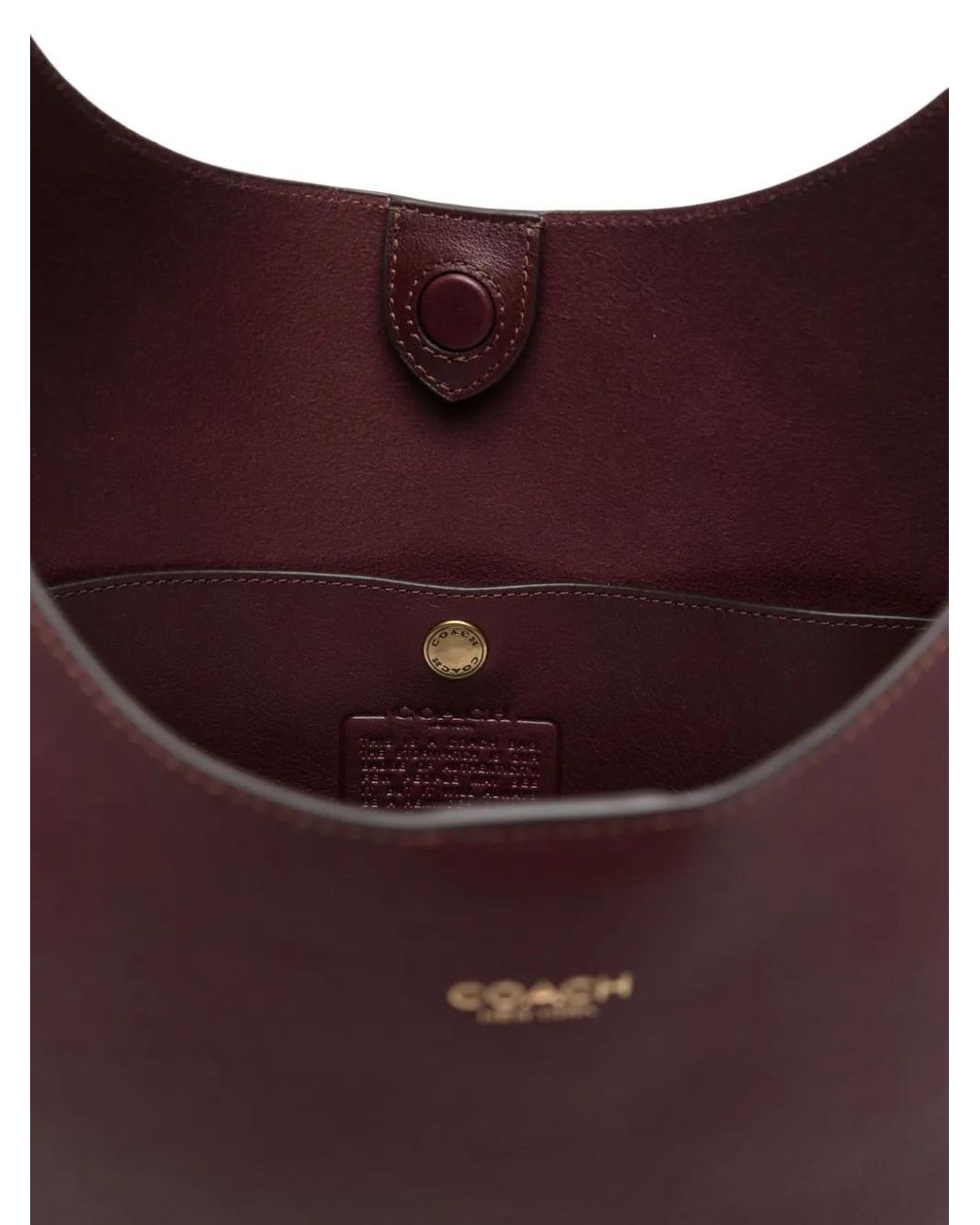 COACH Purple 39 Brooklyn Leather Shoulder Bag