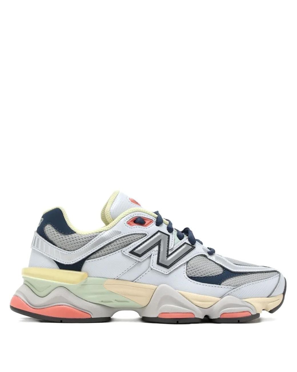 New Balance White 9060 Sneakers