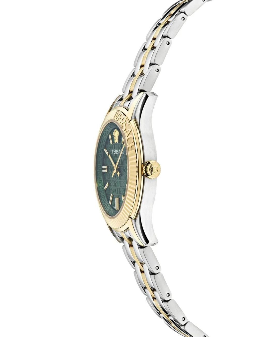 Versace Metallic Greca Time Lady 35Mm Watch