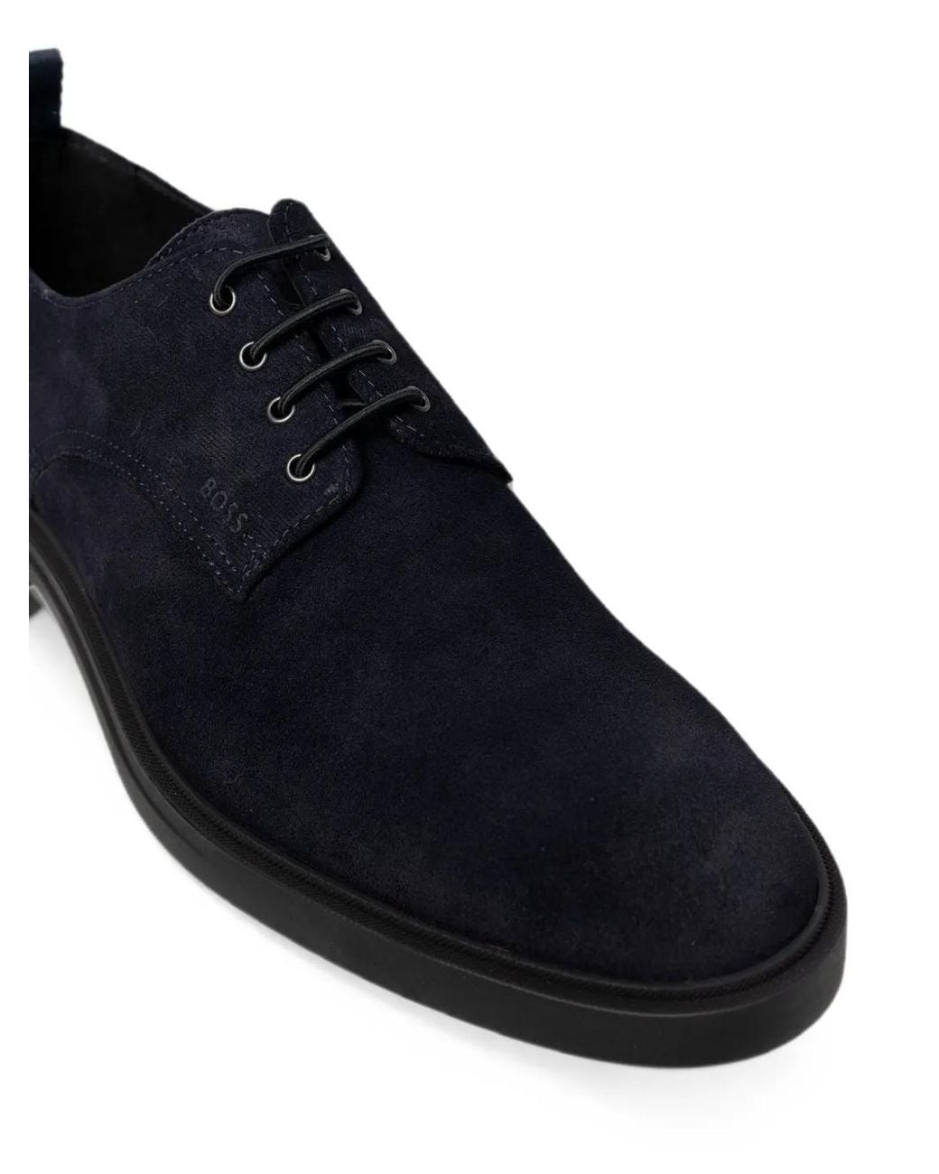 Derbies En Daim Boss pour homme en coloris Black