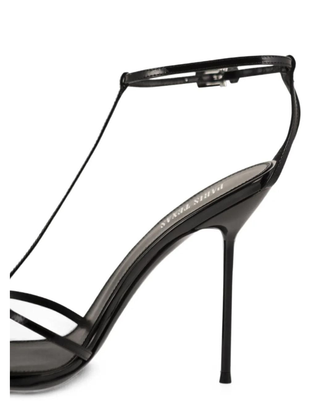 Paris Texas White Lidia T-Strap Sandals