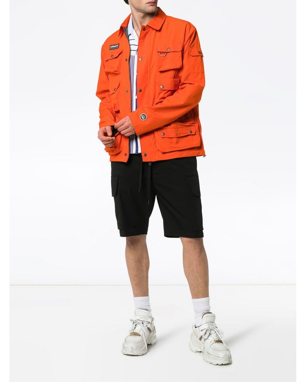 Veste Wardour x Spezial à design multi-poches adidas pour homme en coloris  Orange | Lyst