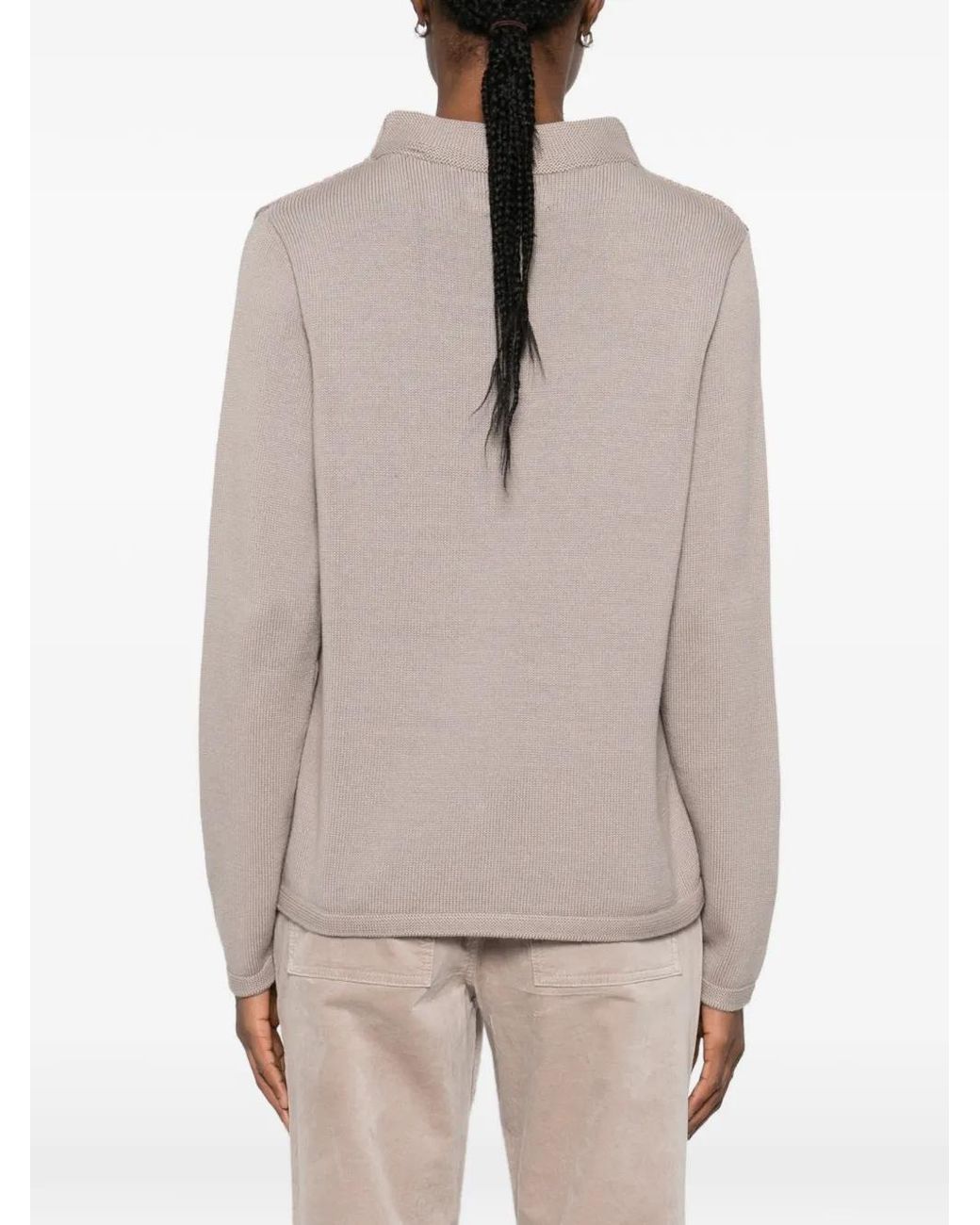 Marc O' Polo Brown Long-Sleeve Sweater