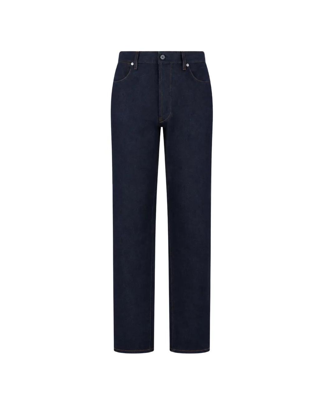 Stone Island Blue Straight-Leg Jeans for men