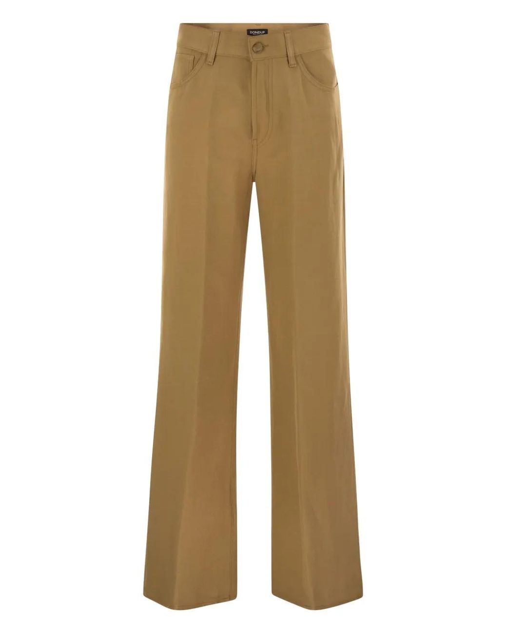 Dondup Natural Amber Five-Pocket Trousers