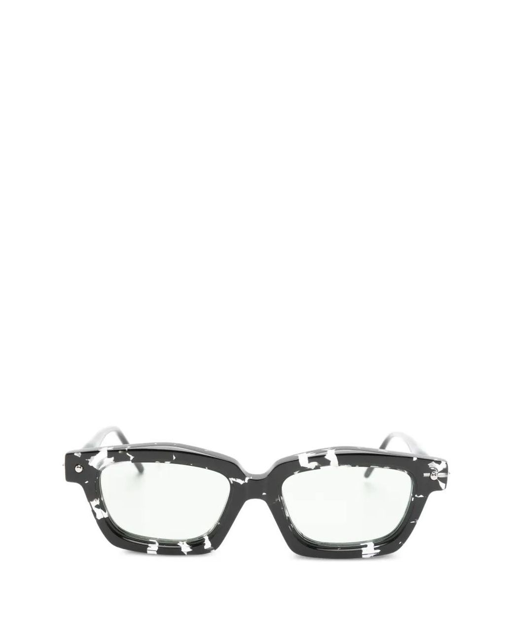 Kuboraum White Gemusterte Sonnenbrille