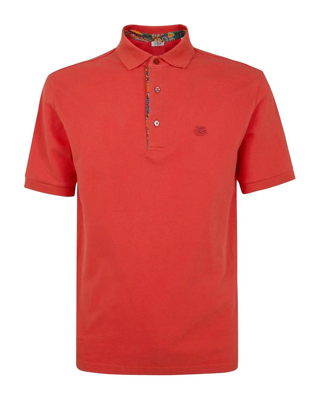 Etro Red Polo Shirt for men