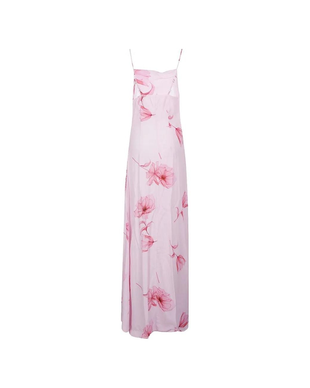 Mar De Margaritas Pink Kelly Floral Maxi Dress