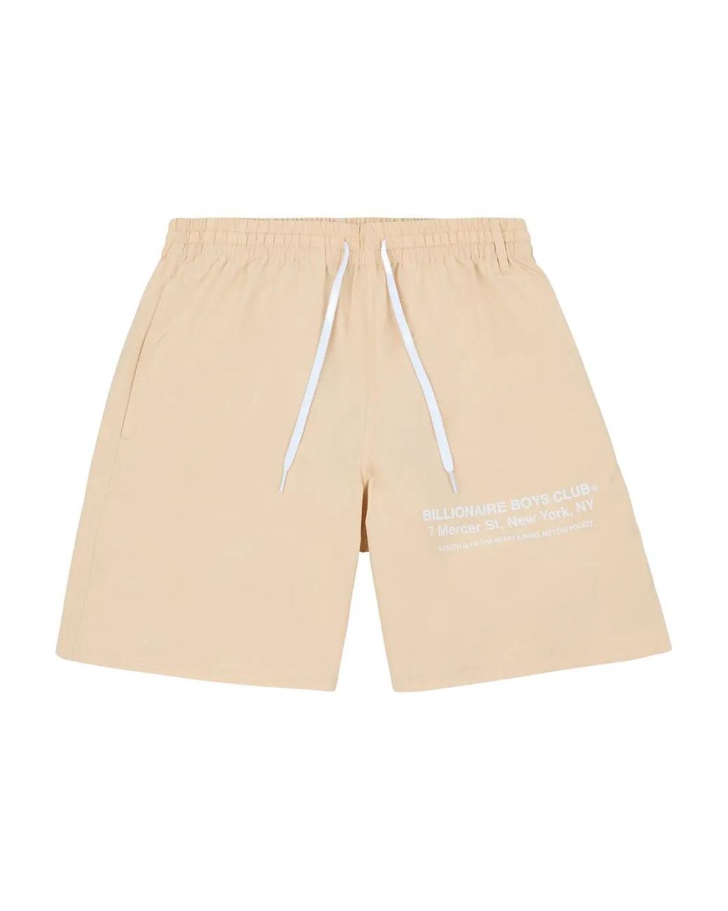 BBCICECREAM Natural Mercer Logo-Print Short for men