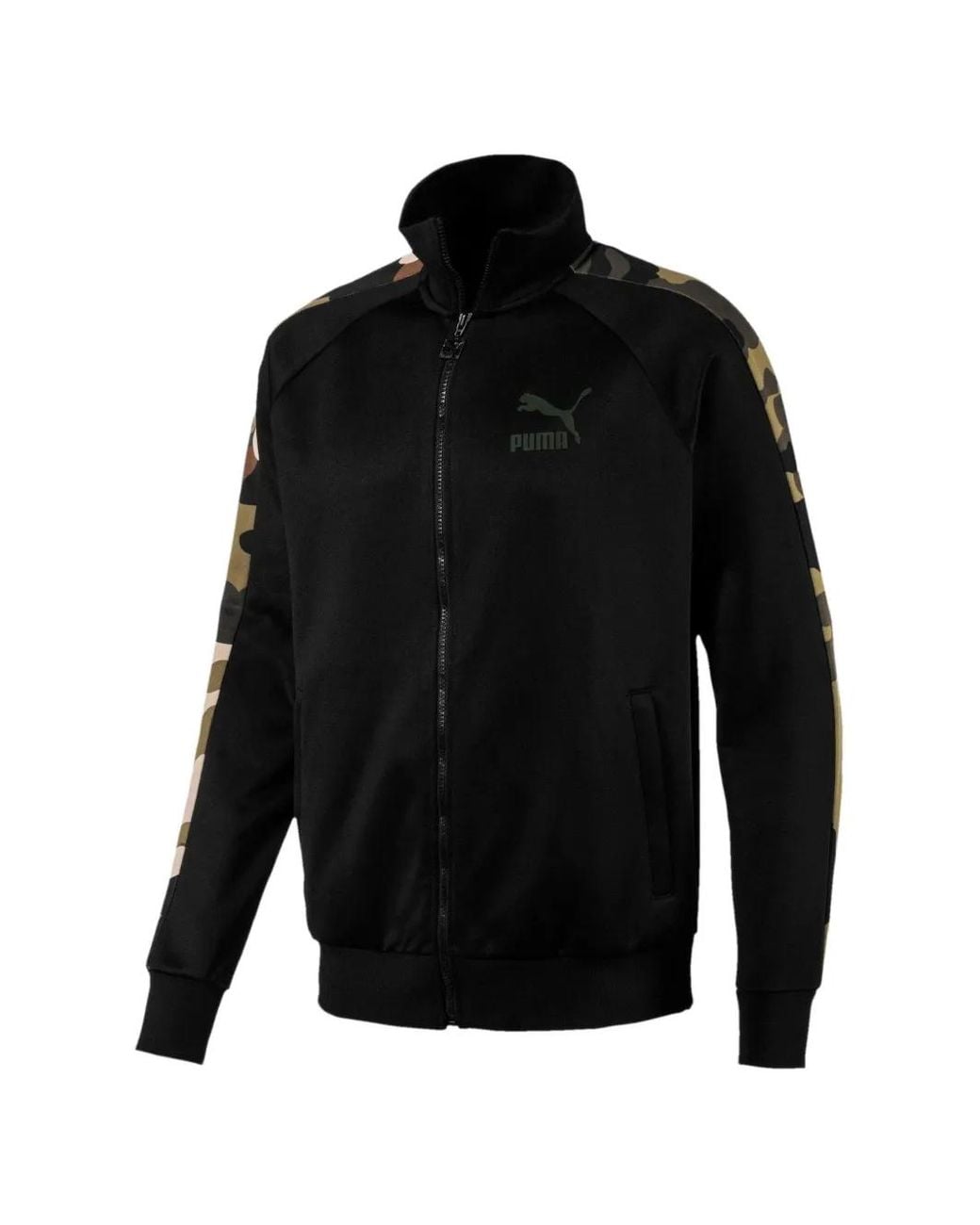 PUMA Wild Pack T7 Trainingsjack in het Black voor heren