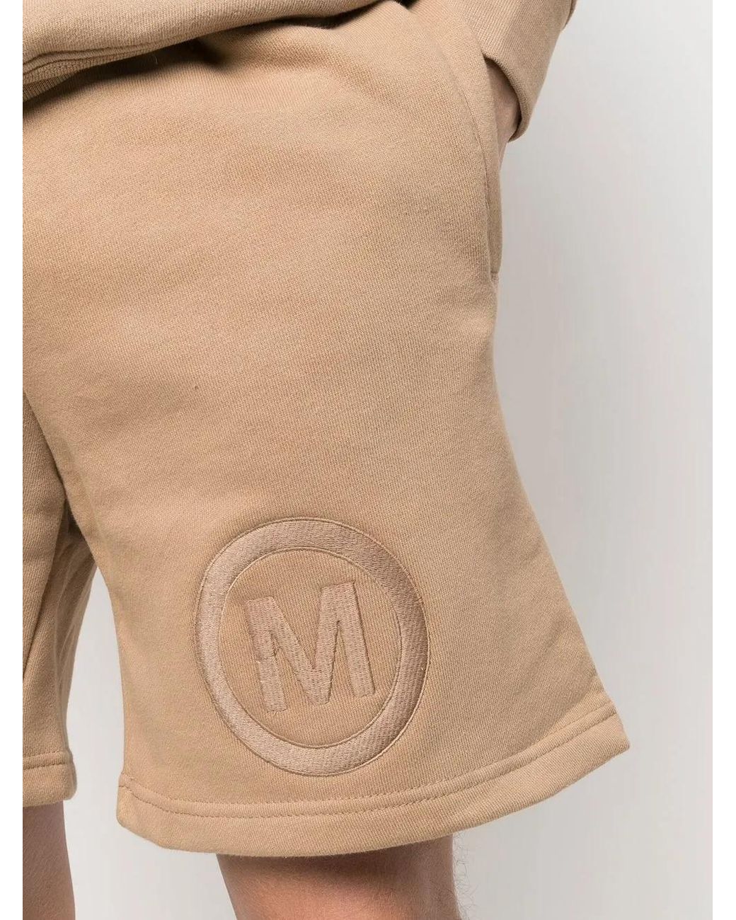 Market Natural Logo-Embroidered Cotton Track Shorts for men
