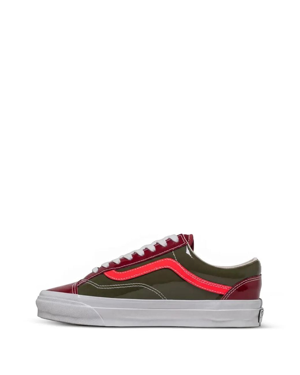 Vans Red Premium Old Skool Sneakers for men