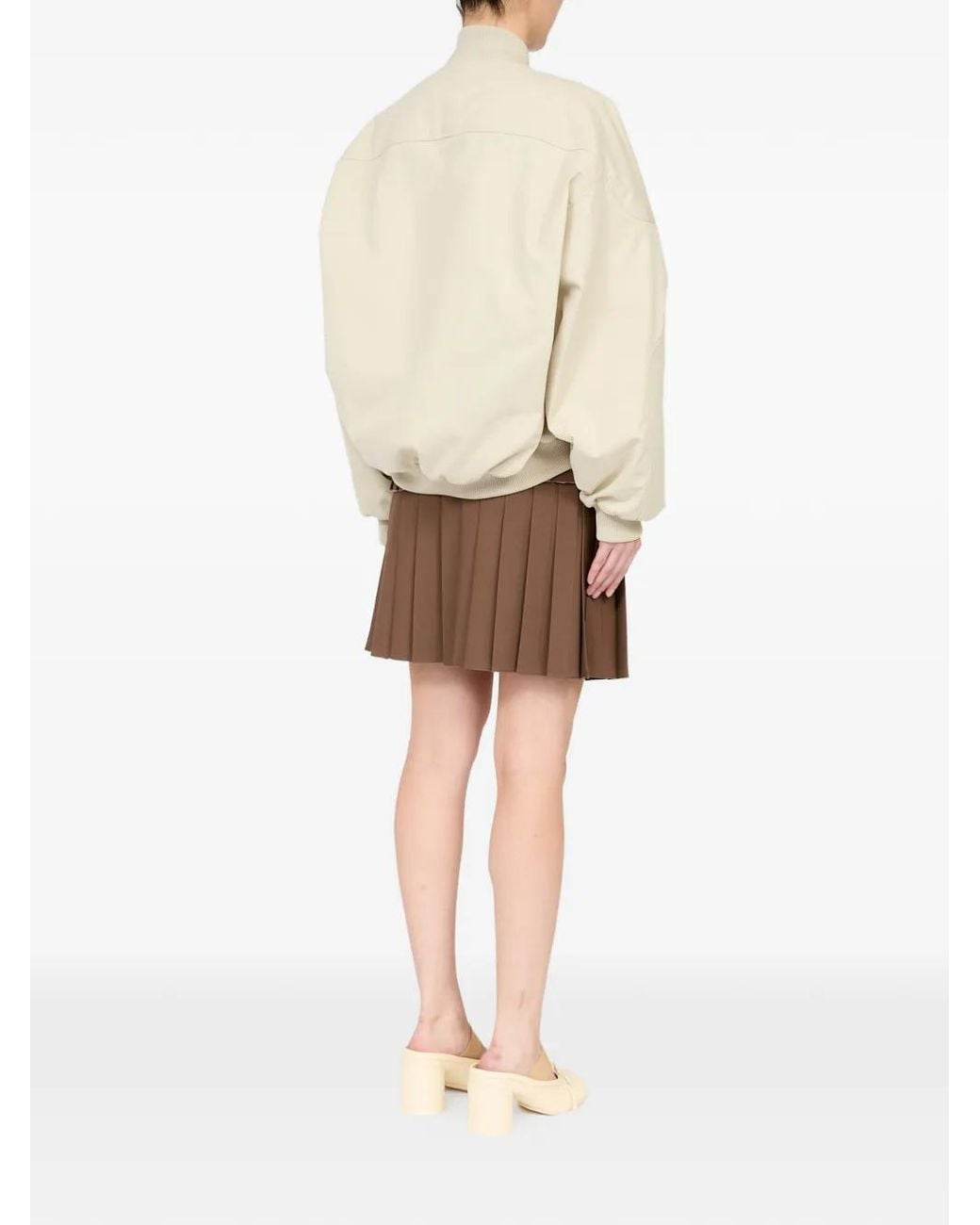 MM6 by Maison Margiela Natural Cotton Twill Jacket