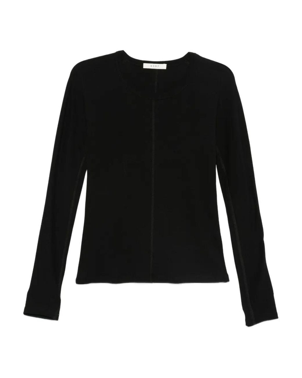 6397 Black Long-Sleeve T-Shirt