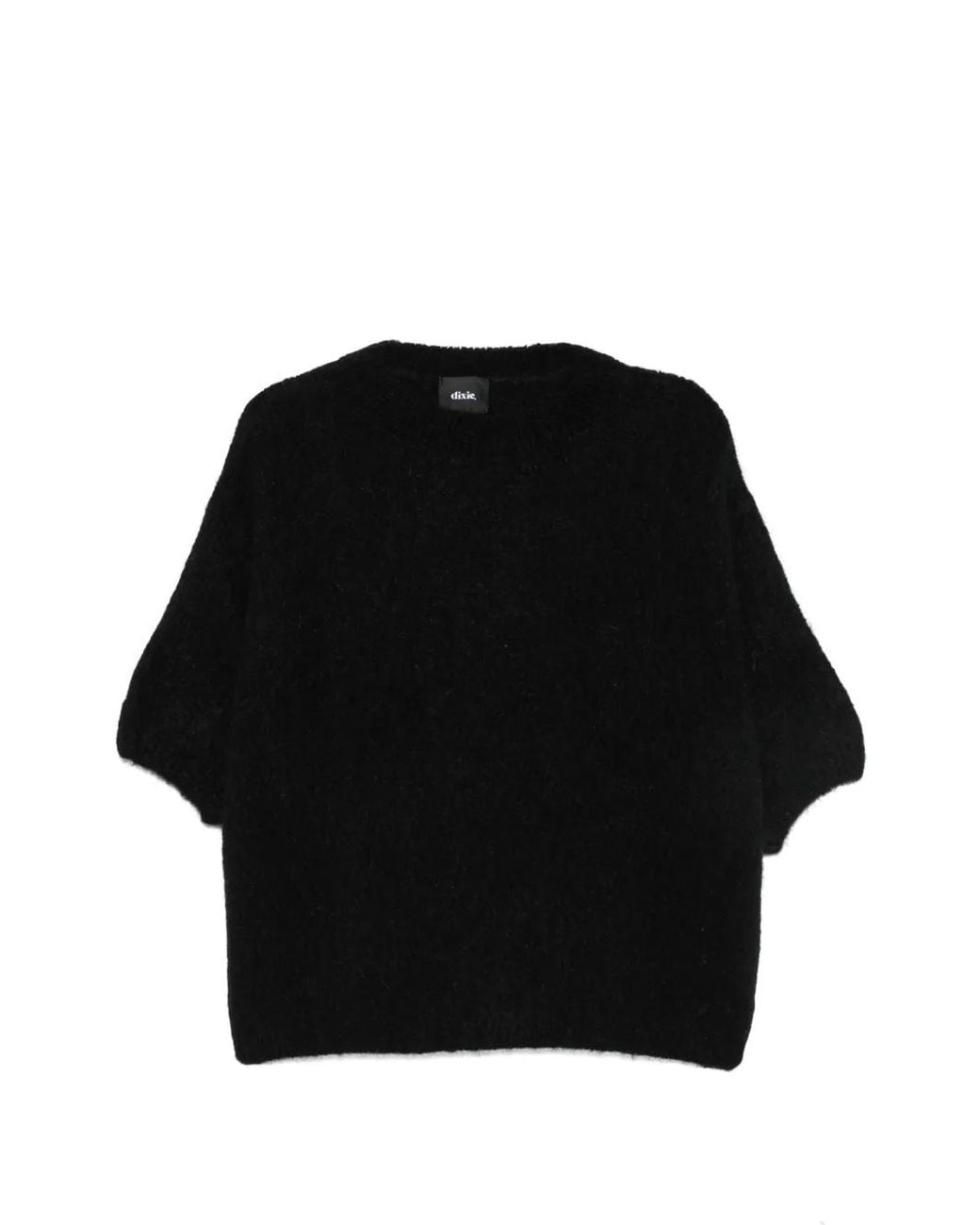Dixie Black Pullover Mit Kurzen Ärmeln