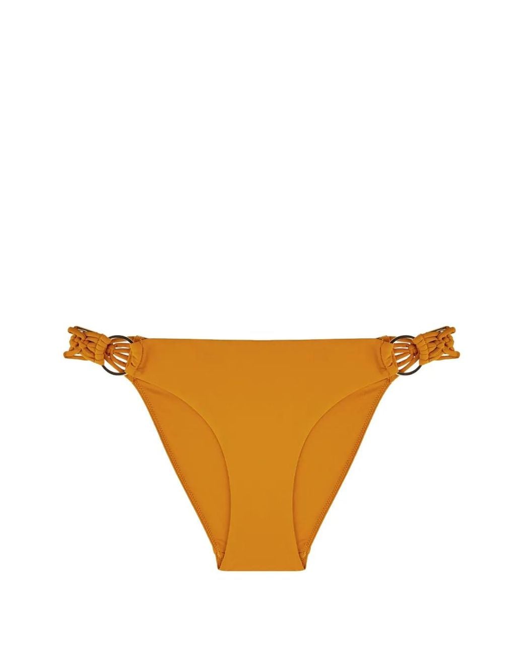 Aubade Natural Gipsy Muse Ring-Detail Bikini Bottoms