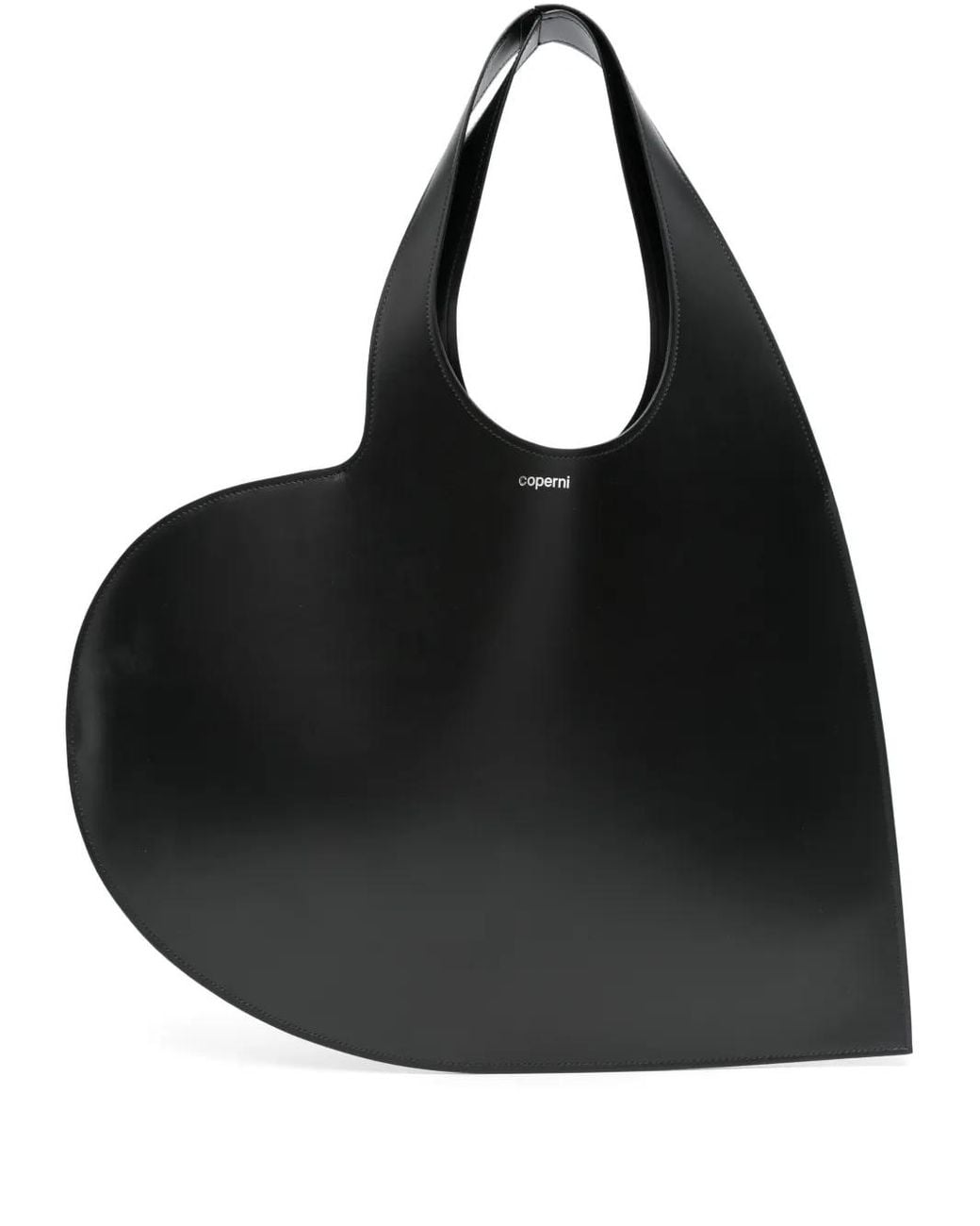 Coperni Black Heart Tote Bag