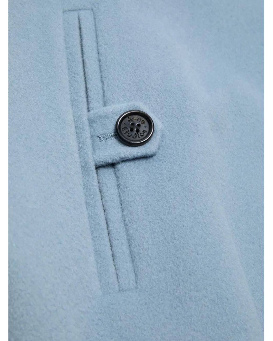 Acne Blue Cashmere Jacket for men
