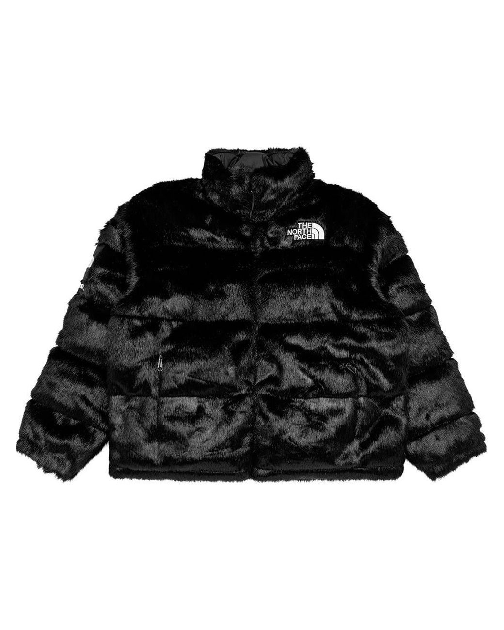 X The North Face veste en fourrure artificielle Supreme pour homme en  coloris Noir | Lyst