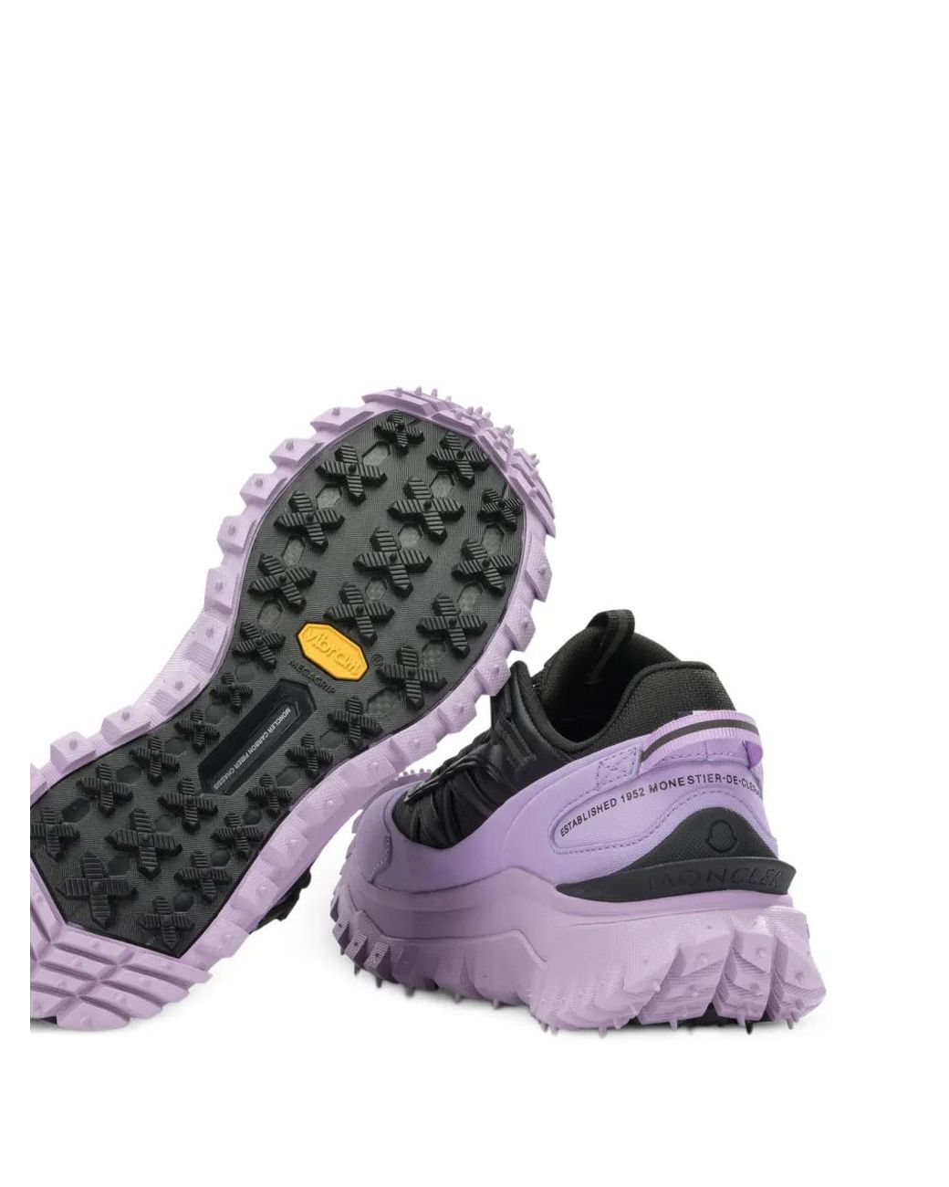 Moncler Purple Trailgrip Sneakers