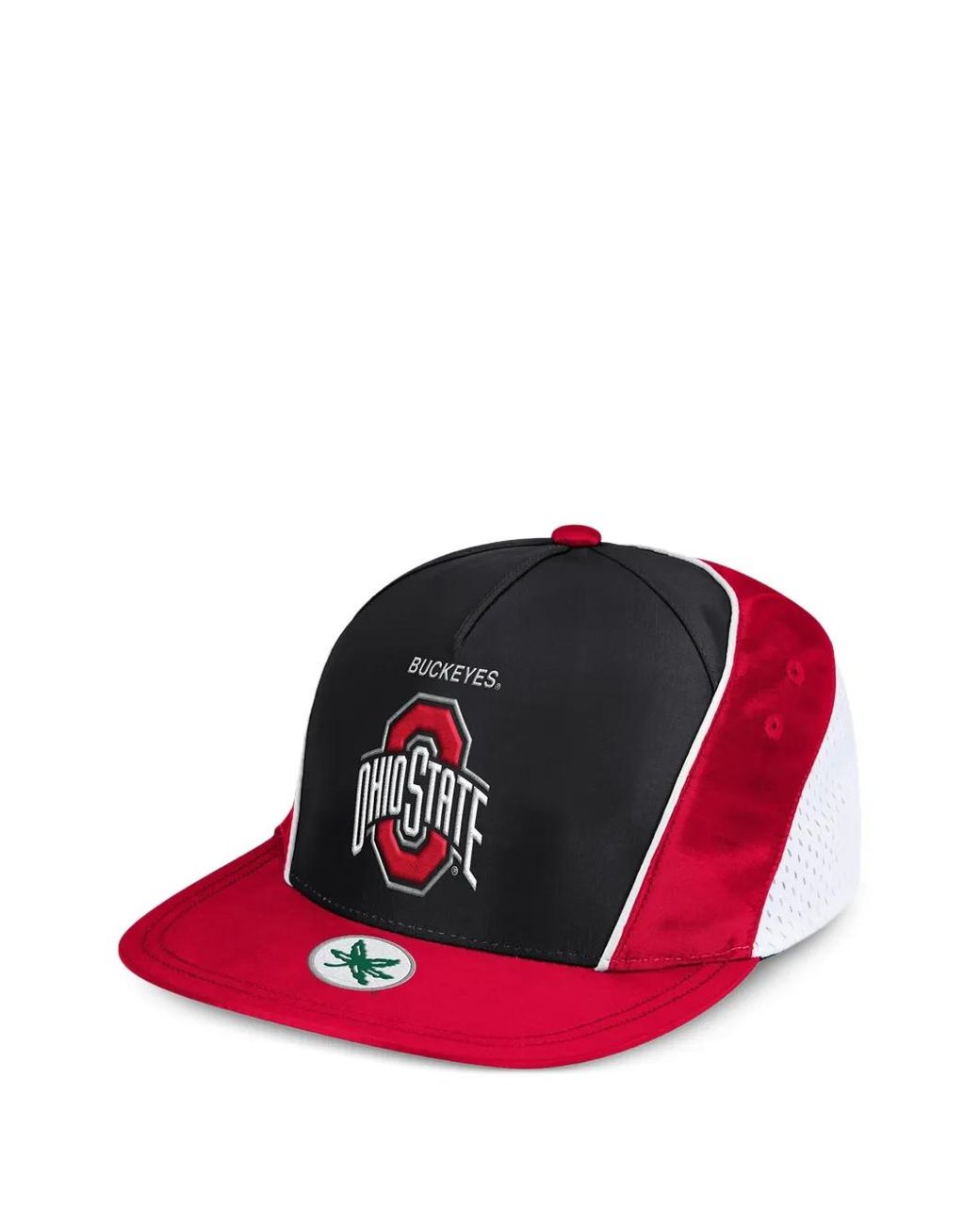 Mitchell & Ness Red Ohio State Buckeyes Snapback Cap for men