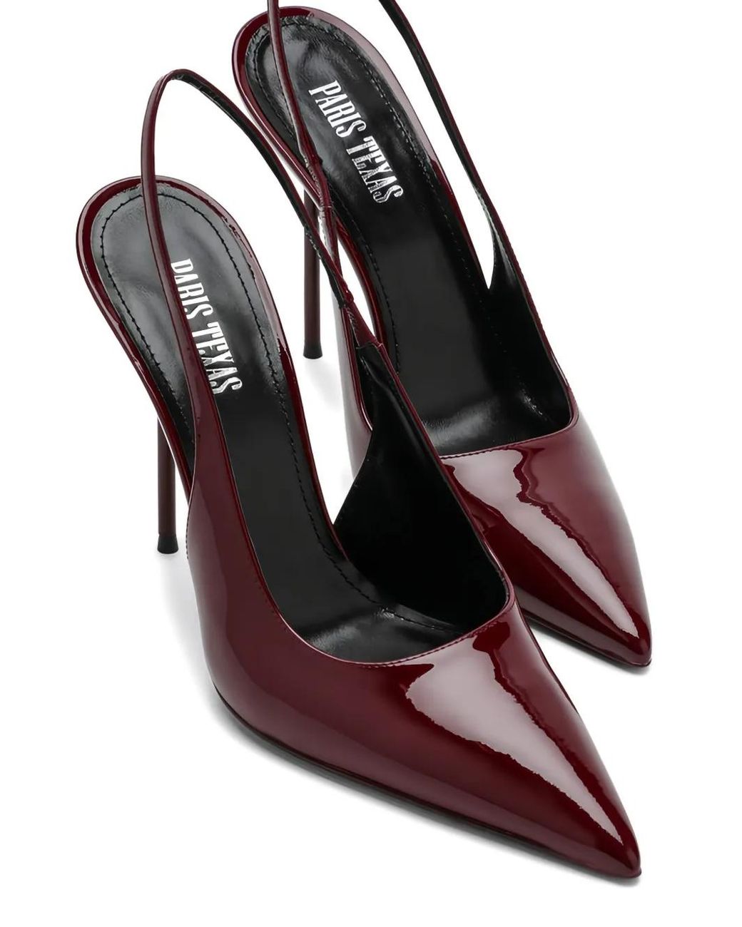 Paris Texas Purple Slingback Pumps