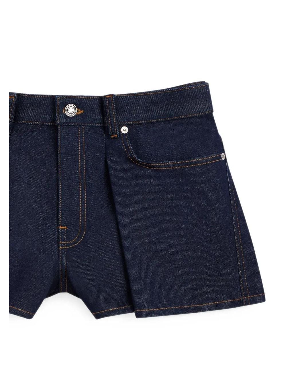 Pantalones Vaqueros Cortos Pinch Givenchy de color Blue