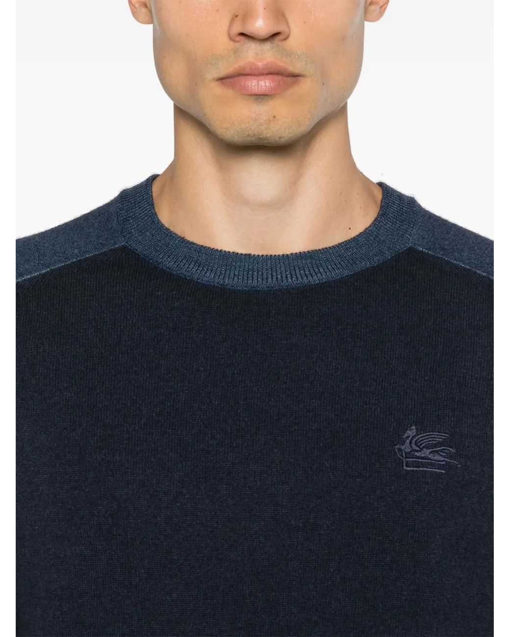 Etro Blue Sweaters for men
