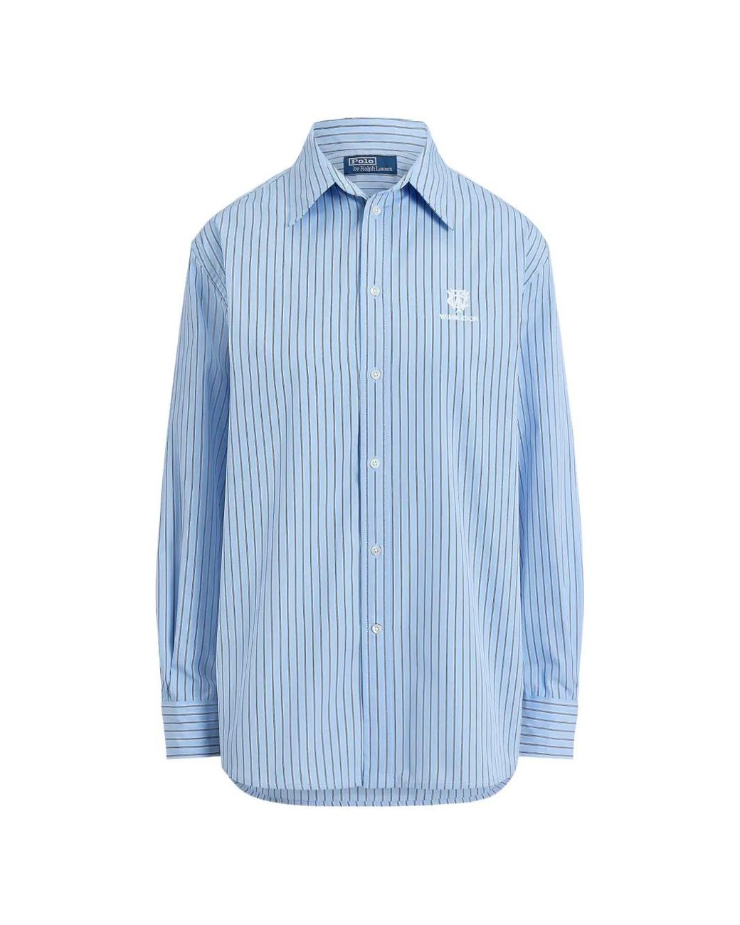 Polo Ralph Lauren Blue Wimbledon Striped Shirt