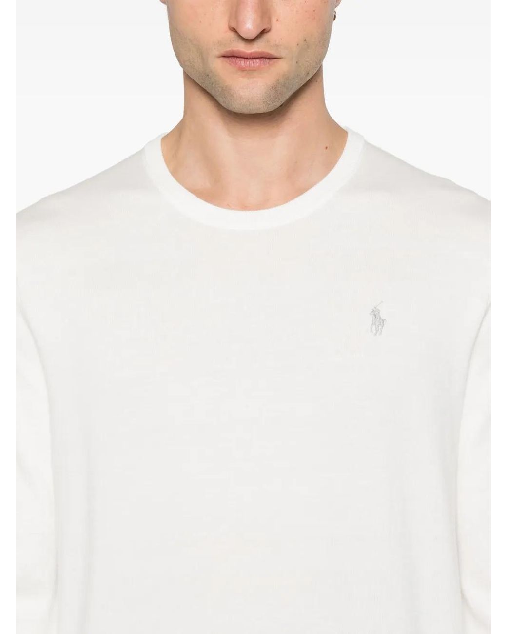 Polo Ralph Lauren White Sweaters for men