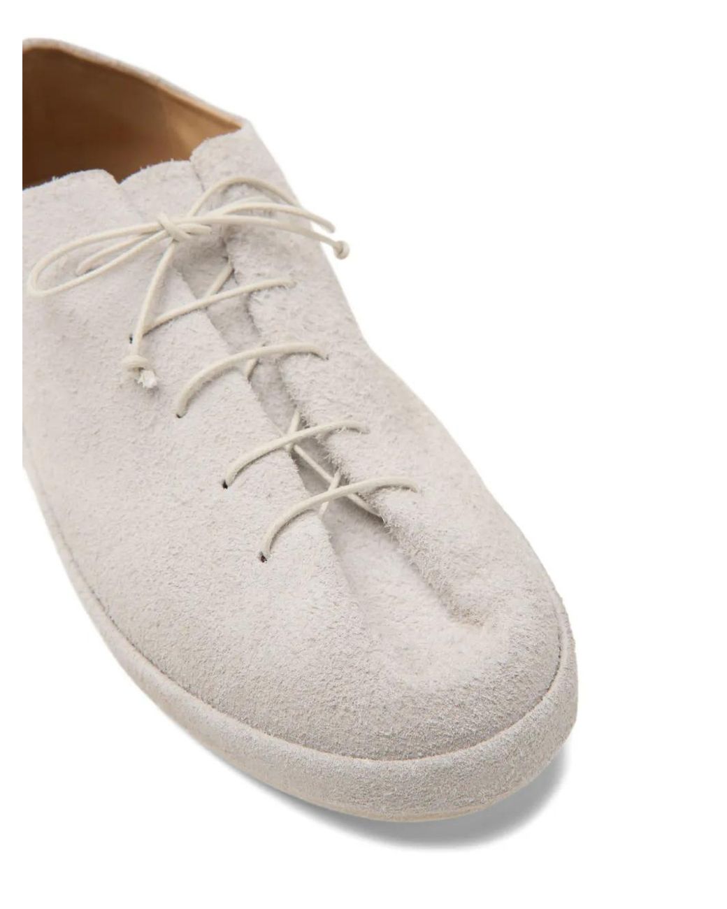 Marsèll White Lace-Up Sneakers for men