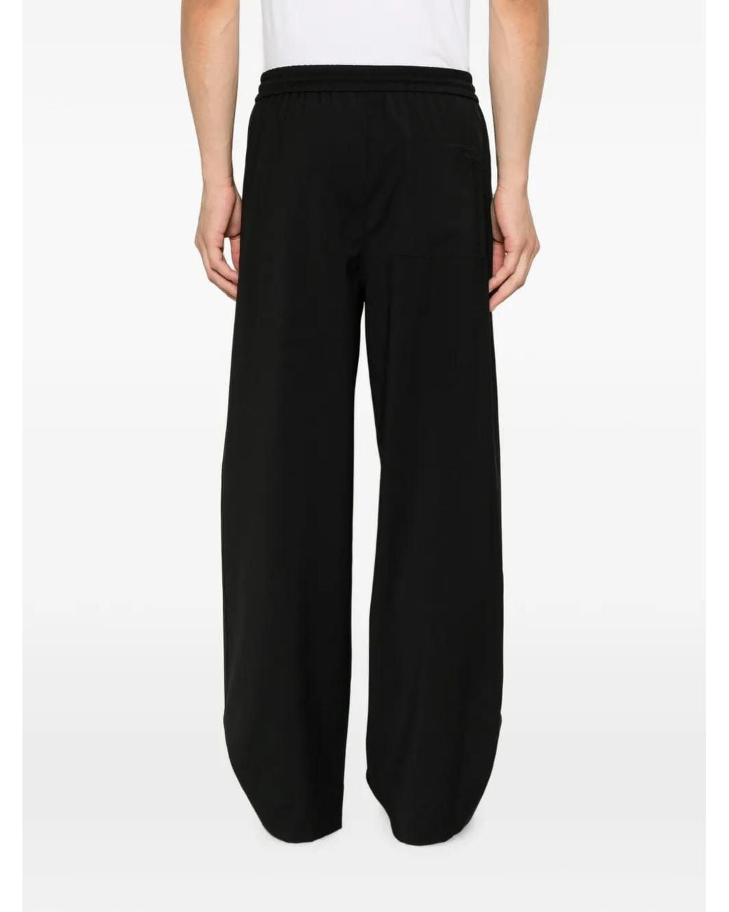 Loewe Black Wool Trousers for men