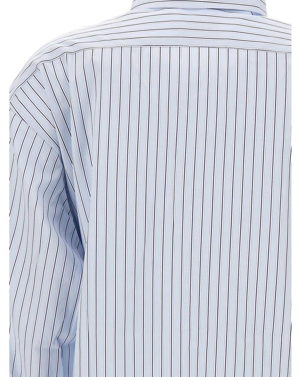 VAQUERA Blue Belted Cut-Out Shirt