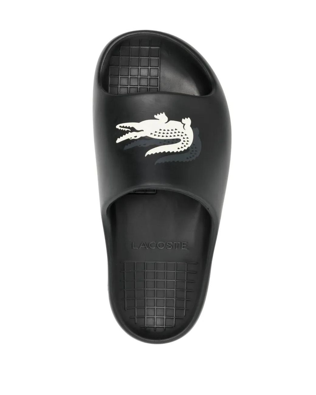 Lacoste Black Croco 2.0 Evo Slides