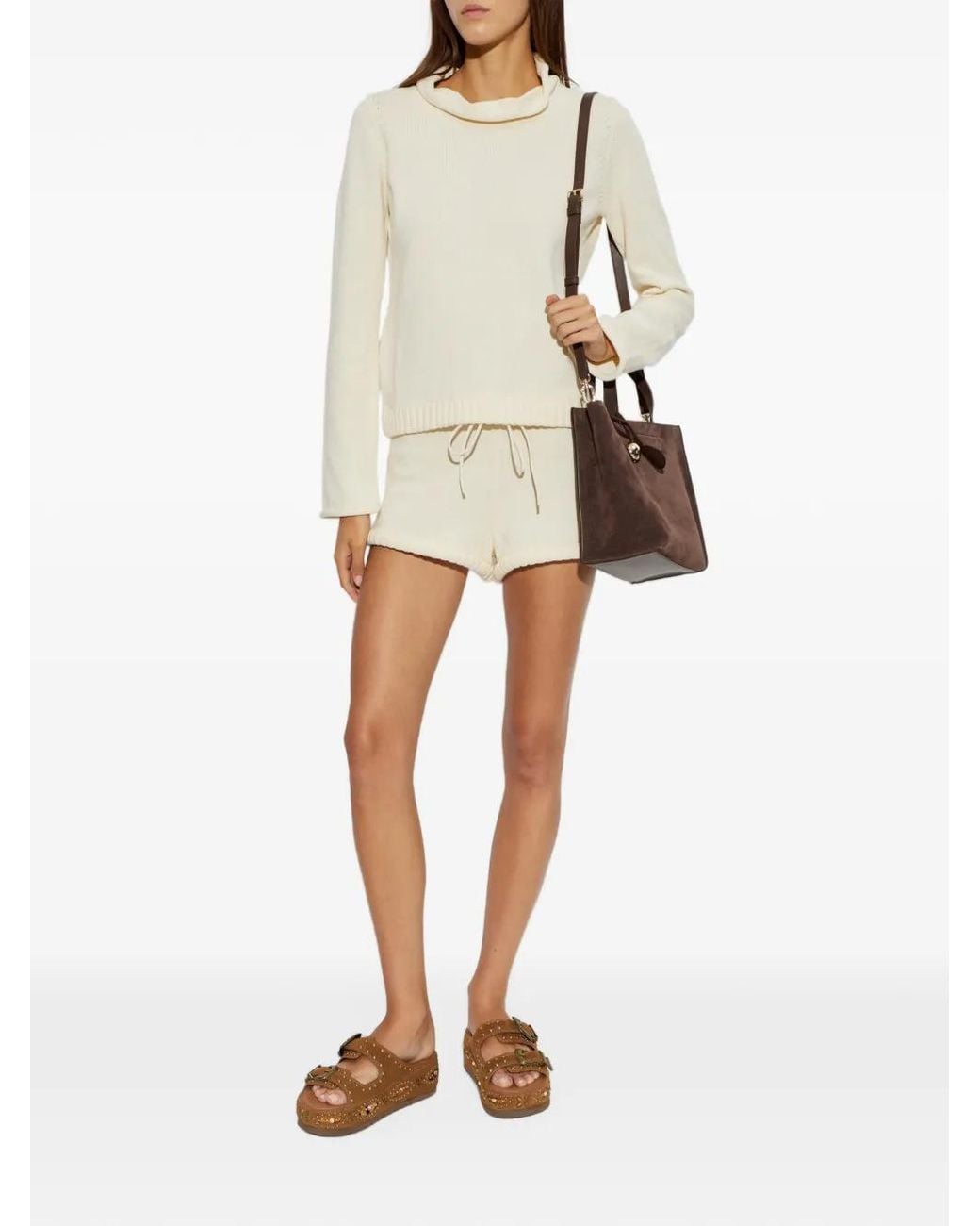 Posse Natural Teo Drawstring Shorts