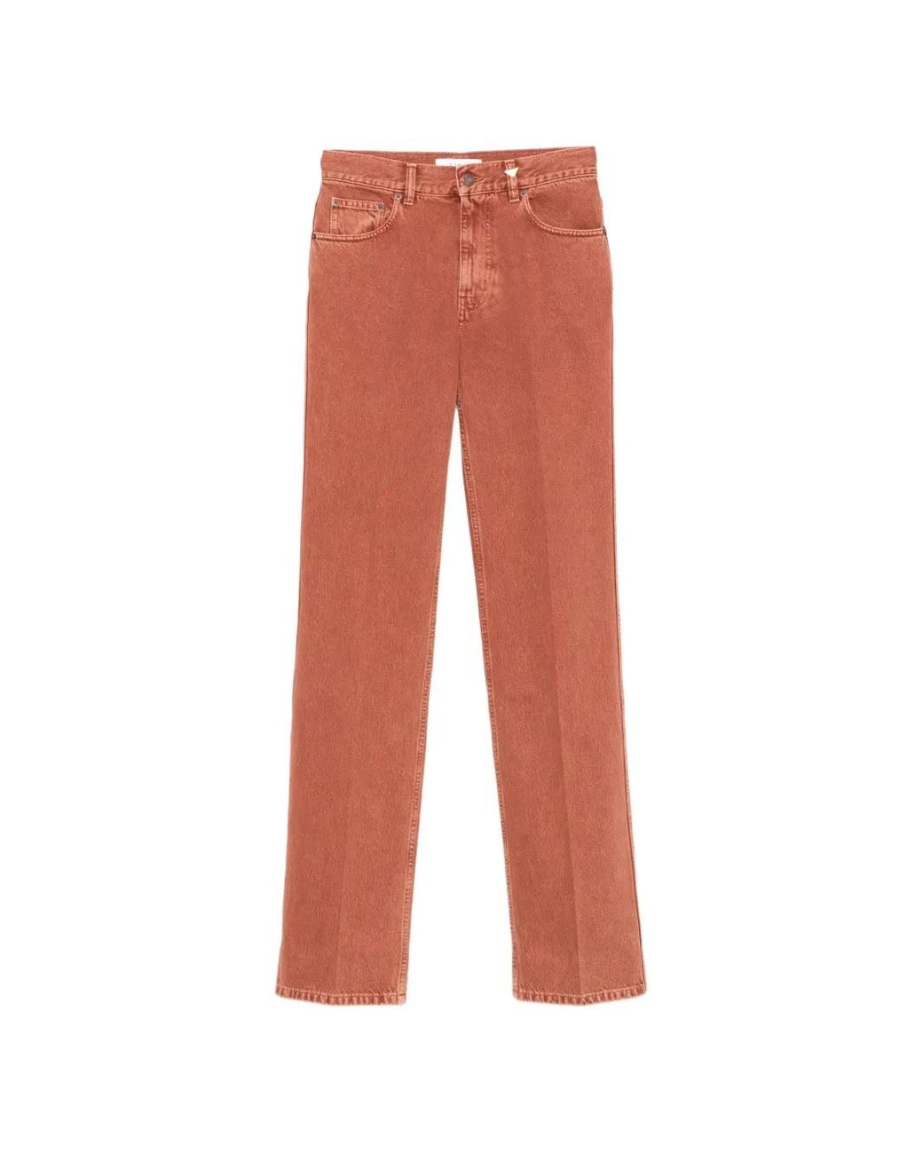 Vaqueros Rectos Chloé de color Orange